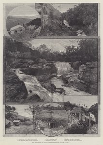 北ウェールズのメリオネスシャーでの金の発見 作： Charles Auguste Loye